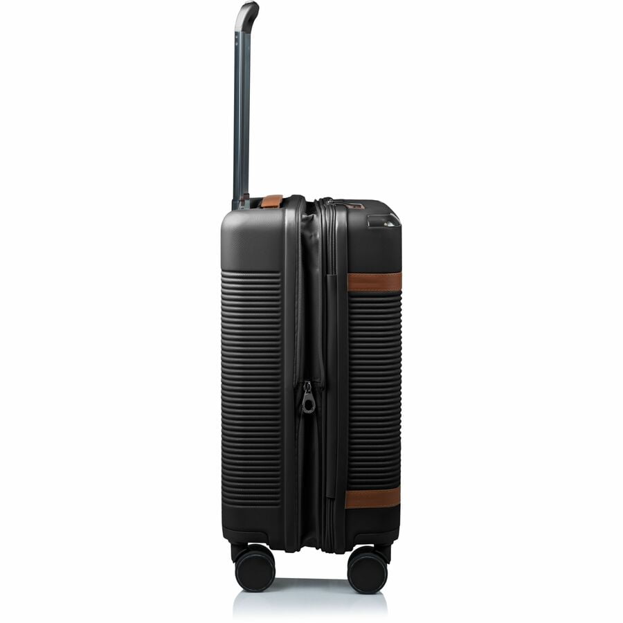 CHAMPS Vintage III Collection, 3-piece Hardside Luggage set, Black