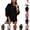 Black, variant on Womens Half Zip Sweatshirts Casual Fleece Y2k Pullover Tops 2026 Fall Fashion Winter Pullover Tops Clothes Pink M
