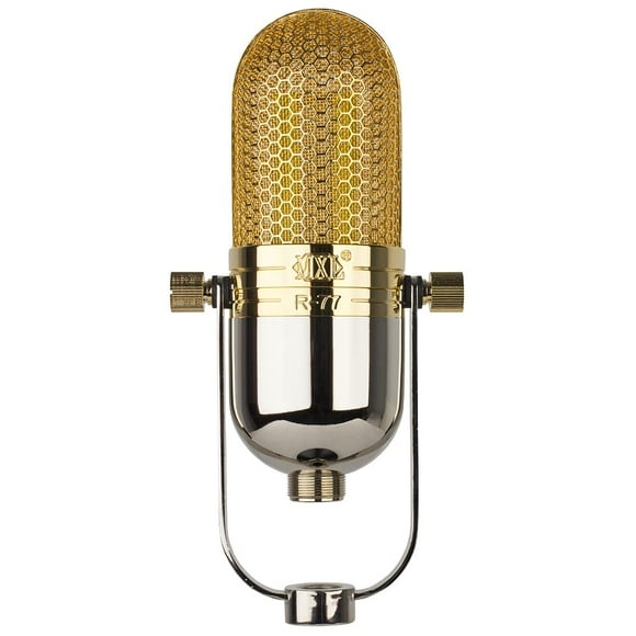 MXL R77 Professional Ribbon Microphone With Traditional Yoke Mount Form Factor