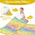 thumbnail image 3 of Pioneer Flower Floral Print Pattern Toddler Nap Mats for Kids Preschool,Sleeping Mat Bag or Kids,Toddler Sleeping Bag,Toddler Nap Mat or Daycare, 3 of 6