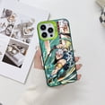 thumbnail image 3 of Funda de teléfono de Anime Demon Slayer para iPhone, cubierta trasera a prueba de golpes, mate caramelo, lo último de Japón, 15, 14, 13, 12, 11 Pro Max, XR, XSMAX, 7 Plus, 3 of 5