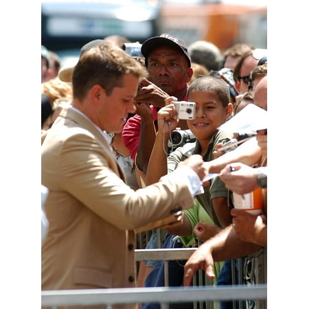 Matt Damon At The Induction Ceremony For Star On The Hollywood Walk Of Fame For Matt Damon Hollywood Boulevard Los Angeles Ca July 25 2007 Photo By Michael GermanaEverett Collection (Best Of Matt Damon)