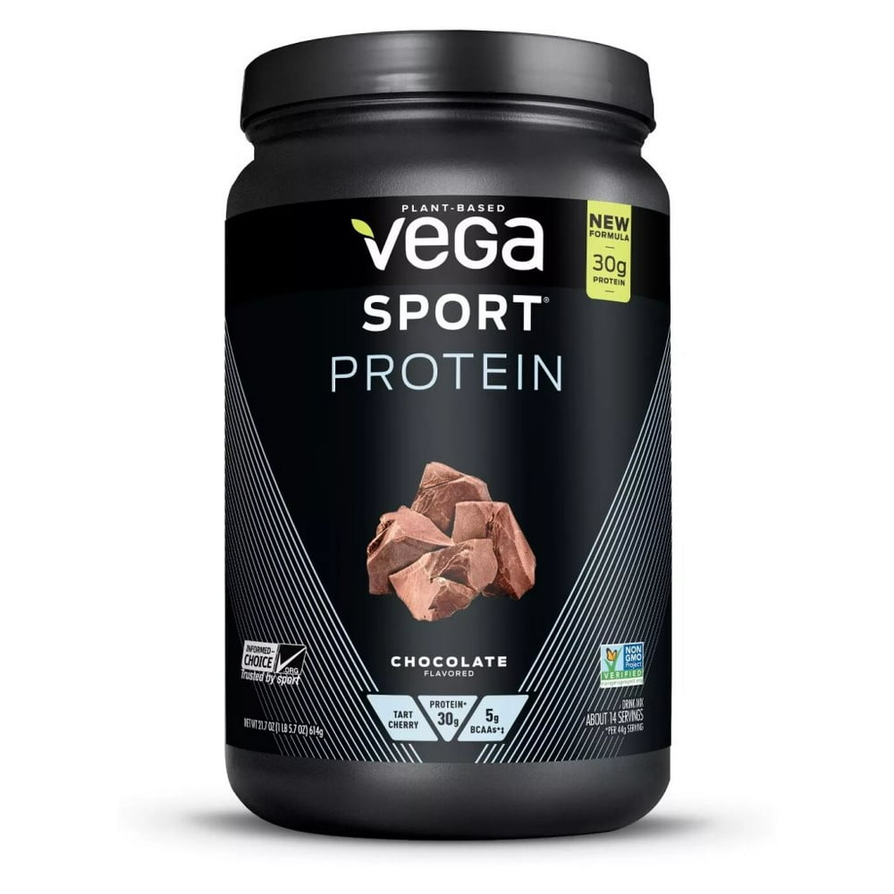 Vega Sport Gluten Free Protein Vegan Powder Zero Artificial Flavors or