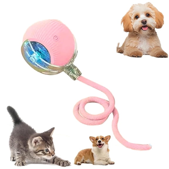 Pawspin, Interactive Pet Toy Ball, Smart Cat Toy Ball, Interactive Dog Balls for Large Dogs Automatic Moving Cat Balls, Cats Toys for Bored Indoor Cats, 360 Intelligent Rolling Balls
