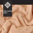 thumbnail image 6 of KOYPTL Flannel Towel Set of 2 Included Velvet Large Bath Towels and Face Towel,Absorbent Lightweight Quick Dry Bath Towels Adult Hand Towels Multipurpose Use for Bathroom Shower Brown, 6 of 9
