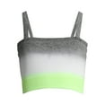 thumbnail image 6 of No Boundaries Juniors Seamless Ribbed Tube Top with Straps, 6 of 7