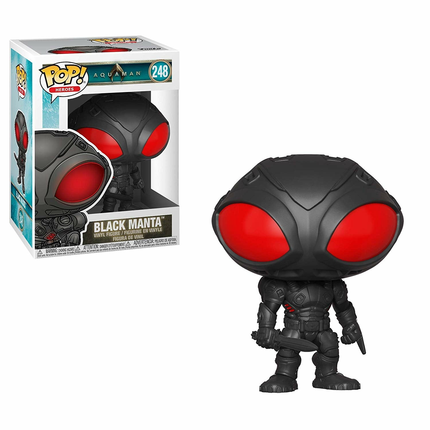 Black manta funko pop walmart hot sale