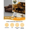 thumbnail image 5 of Black African Women Couch Cover for Dogs, Boho Brown Elephant Giraffe Ethnic Washable Sofa Covers Slipcover for Pets Dogs Futon Cover, Couch Recliner Covers, Oversized Chair Slipcover 71"x91", 5 of 9