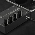 thumbnail image 4 of 4 Channel Headphone Amplifier Stereo Audio Amp, Splitter with 3.5MM Output and Input, 4 of 6