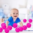 thumbnail image 5 of ZHMRFG Inflatable Balls,2.17In 100Pcs Thick Plastic Wave Ball Puncture Resistant Bright Color Easy Inflation Decor for Pool Beach Backyard Party Family Gathering Indoor Outdoor Entertainment Decors, 5 of 6