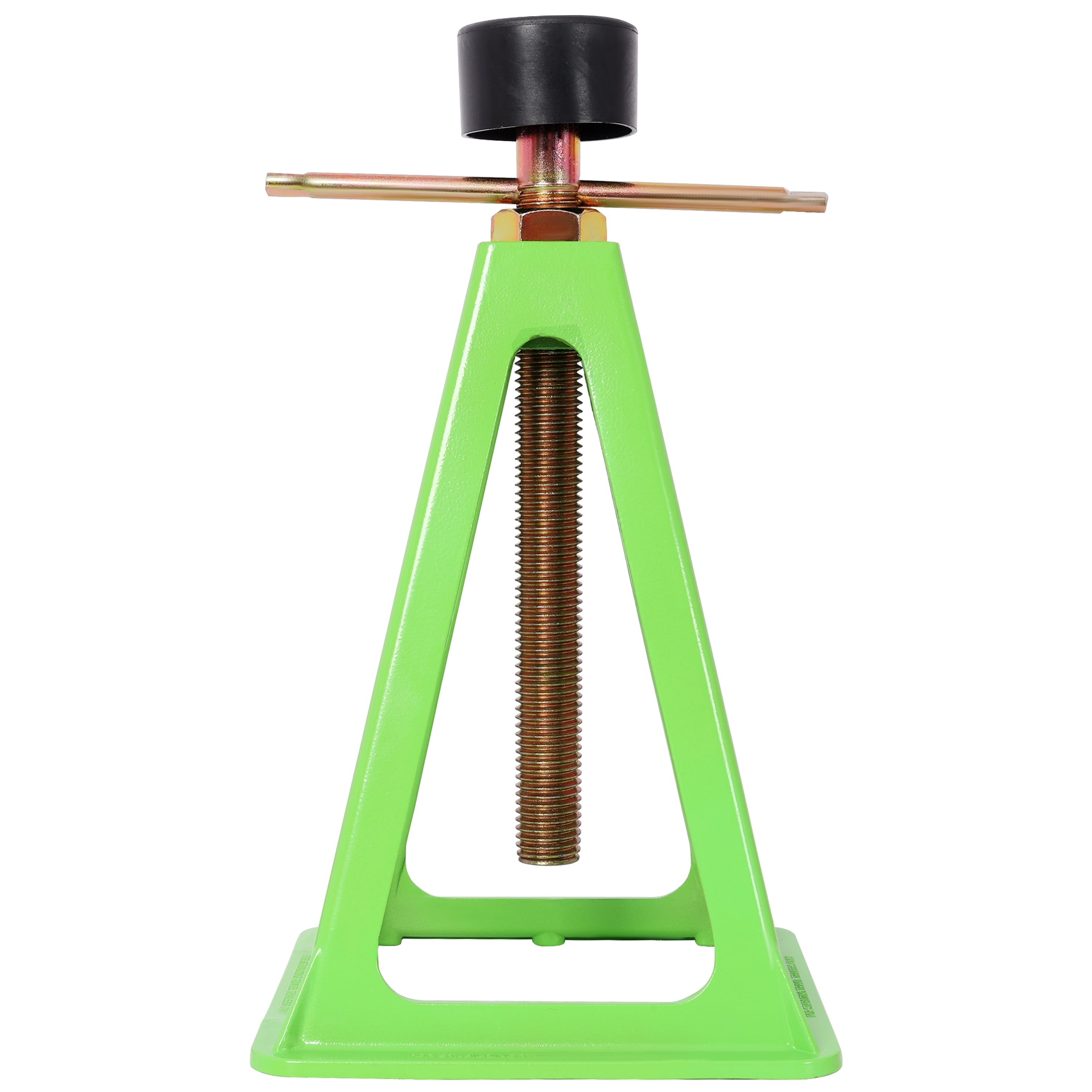 4-Pack RV Stabilizer Jacks, Adjustable Screw Jack Stands for Travel Trailer Camper, 3300 Lbs Each Load Capacity, 11"-17" Height Range, with Spare Nuts & Rubber Pads for RV Leveling & Sup