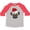 Heather and Red, variant on Inktastic Christmas Pug Dog Santa Boys or Girls Toddler T-Shirt