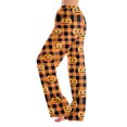 thumbnail image 2 of Trgacdwlo Ghost Graphic Spooky Halloween Pajama Pants Women Loungewear Fall Sleep Pants for Women Soft Elastic Waist Comfy Soft Pajama Bottoms Women, 2 of 6
