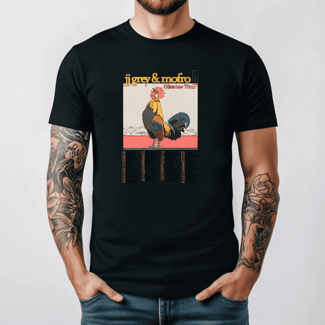Jj Grey Mofro Band Tour 2024 Collection Cadeau pour Fan T-shirt