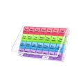 thumbnail image 1 of WANGQI Large Monthly Pill Organizer 28 Day Medication Organizer Storage by Week,Extra Large Compartments Dust-Proof Pill Case Medication Reminder Travel Container for Vitamins/Fish Oil/Supplements, 1 of 6