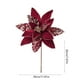 thumbnail image 3 of Flores Artificiales Navideñas Rojas | Arreglo Floral Navideño de Tela de Alta Gama | Jarrón Decorativo Ligero | Decoración Festiva para Interiores y Exteriores, Fiestas y Reuniones, 3 of 6