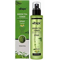 Hebepe Green Tea Matcha Facial Toner Mist with Lemon, Refreshing and Soothing Face Toner with Jojoba Oil, Castor Oil, and Snail Filtrate, 120ml