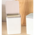 thumbnail image 4 of Small Garbage Can Little Tiny Waste Basket Compact Covered Closable Trash Bin, 4 of 14
