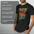 thumbnail image 6 of Men's General Motors Corvette High Performance Graphic Tee Black Small, 6 of 10
