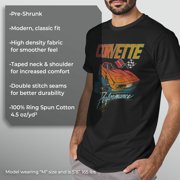 Men's General Motors Corvette High Performance Graphic Tee Black 2X Large
