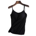 thumbnail image 3 of Women's Camisole without Steel Ring with Bra Pad for Sports Home, 3 of 5