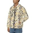 thumbnail image 3 of Naloa Snake And Floral Men’s Hoodies, Zip up Hoodie, Sweatshirts,Hoodies for Men Sizes S-3XL-Large, 3 of 5
