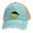 Mint, variant on Girls Smile Embroidered Criss Cross Cap Ponytail Hat, Grey