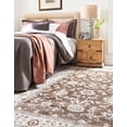 thumbnail image 3 of Rugs.com Charlotte Collection Rug – 5' x 8' Brown Low-Pile Rug Perfect For Living Rooms, Large Dining Rooms, Open Floorplans, 3 of 7