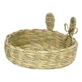 thumbnail image 4 of Cama para gatos, cesta, nido, paja tejida, casa para dormir para mascotas, juguetes interactivos, alfombrillas para rascar, rascador para gatos de , círculo completo, 4 of 8