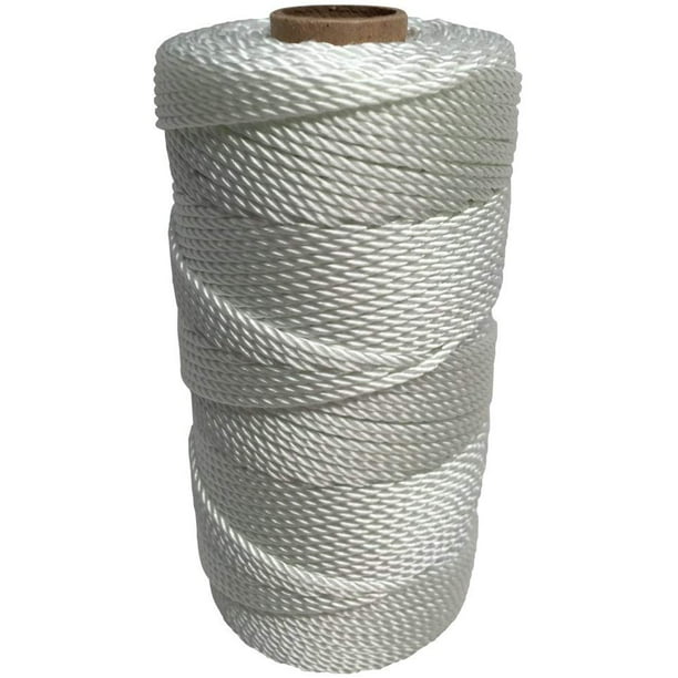 ST436 Cordage White Twisted Nylon Twine 1/4 lb Fishing Line Size 36