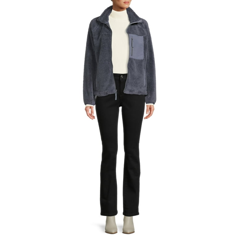 Walmart sherpa jacket time cheap and tru