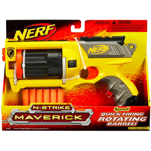 Nerf N-Strike Maverick REV-6 Blaster Walmart.com