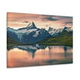 thumbnail image 5 of Snow Mountain Lake Summer Nature Wilderness Photography Canvas Wall Art for Home Decor Ready-to-Hang, 5 of 18