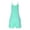 Mint Green, variant on SELONE One Piece Jumpsuits for Women Sleeveless Spaghetti Strap Rompers Shorts Overalls Solid Outfits Green M
