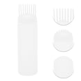 thumbnail image 3 of Unique Bargains 1 Pc Portable Root Comb Applicator Bottle for Bathroom Vanities White PE, 3 of 5