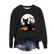 thumbnail image 2 of Heisall Womens Sweatshirts Long Sleeve Round Neck Loose Casual Halloween Print No Hood Autumn Winter 2025 New Arrival Fashion Sweatshirts, 2 of 6