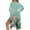 Tulip - Green, variant on DISNIMO Tie Dye Print Beach Cover Up for Women Open Front Swimsuit for Bikini Casual Loose Cardigan Swimsuit Cover ups Kimono Beach Cover up for Vacation