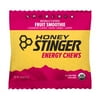Honey Stinger Organic Fruit Smoothie Energy Chew | Gluten Free & Caffeine Free | For Exercise, Running and Performance | Sports Nutrition for Home & Gym, Pre and Mid Workout | 12 Pack, 21.6 Ounce