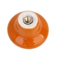 thumbnail image 4 of 5 Pcs Poignées de Tiroir de Placard de Cuisine en Céramique Ronde Durables - Taille P (Orange), 4 of 5