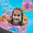 thumbnail image 1 of EIMELI Inflatable Ride-On Pool Float Baby Swimming Pool Ring for Infant Toddler Kids Summer Inflatable Safety PVC Seat-Green-Pink, 1 of 9