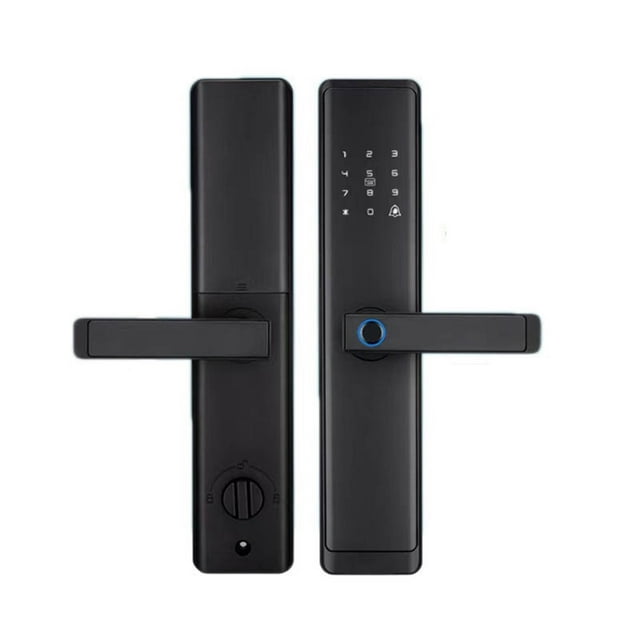Serrure Intelligente Électronique à Clavier Numérique pour Porte, Fonctionne avec Télécommande, Serrure de Porte Intégrée pour Maison Intelligente