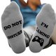 thumbnail image 3 of Calcetines tobilleros largos de algodón Unisex para hombre y mujer, con palabras divertidas, parte inferior, amante del jugador G, 3 of 5