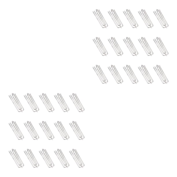 Injueey 15X gancho de cortina Clip de punta plisado cinta de cabecera PinchStainless acero inoxidable resistente a la corrosión artesanía de Como se muestra 2Conjunto