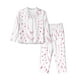 thumbnail image 1 of Balery Breast Cancer Awareness (4) Conjunto de Pijama con Estampado para Mujer, Conjunto de Dos Piezas con Manga Larga, Ropa de Dormir Suave con Bolsillos, Pijamas Cómodos-Medium, 1 of 7