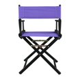 thumbnail image 6 of Casual Home 18" Director's Chair Black Frame-Purple Canvas, 6 of 8