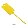 thumbnail image 3 of Correa de sellado de plástico Matsuzay 100 Uds etiqueta grande lazo Flexible ajustable organización hogar Amarillo, 3 of 6