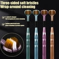 thumbnail image 2 of Tri-Head Multi-Angle Toothbrush, 3-Sided Cleaning Toothbrush for Adults (4pcs), 2 of 7