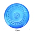 thumbnail image 2 of Dog Flying Disc Toy Interactive Rubber Training Dog Flyer Dog Catcher Toy, 2 of 10