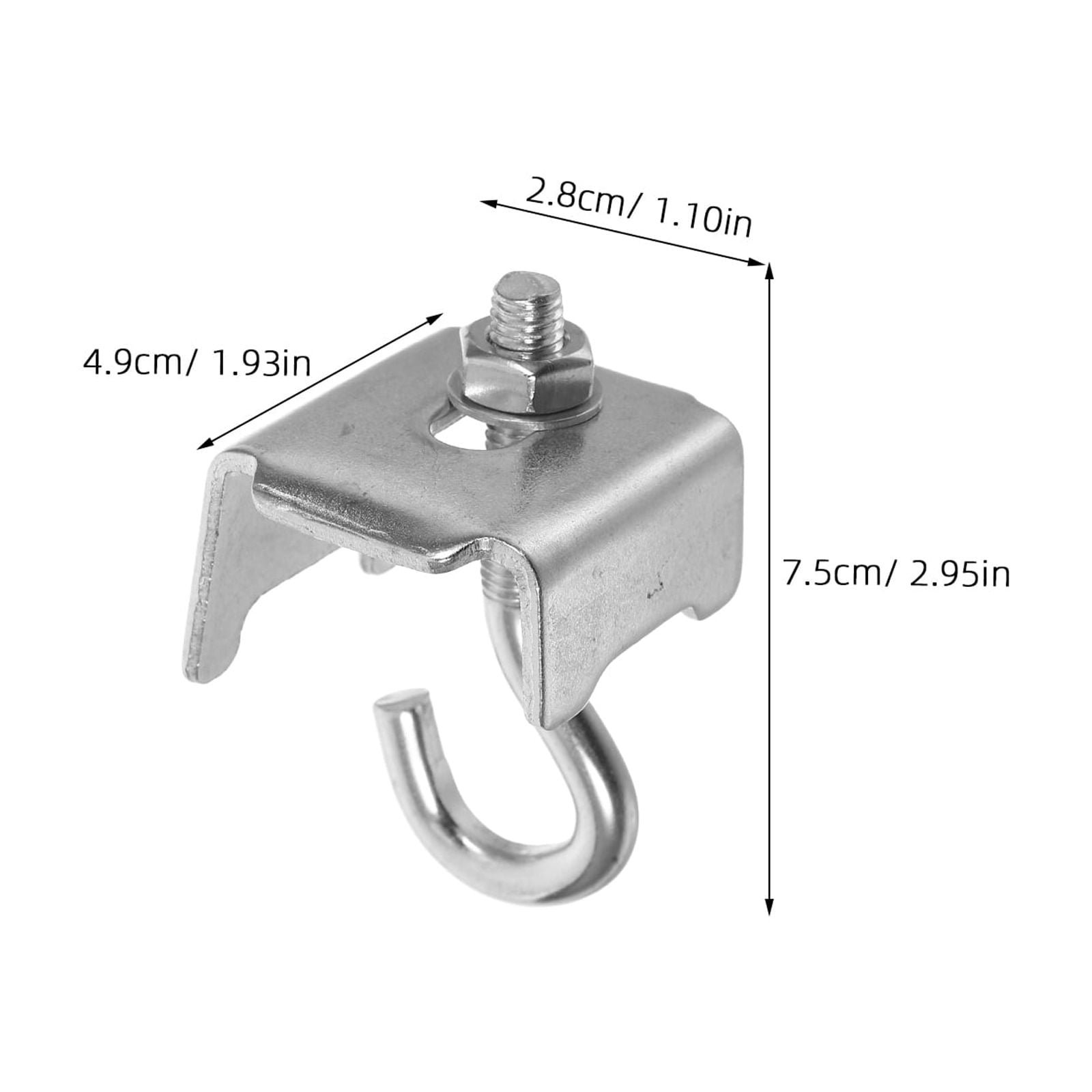 LABRIMP hanging duty hook Galvanized Corrosion Resistance Industrial Sites 10pcs