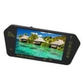 thumbnail image 1 of Caméra de Rétroviseur, Caméra de Tableau de Bord Multimédia Haute Résolution avec Télécommande Écran LCD 7 Pouces, Caméra de Recul Universelle, 1 of 8
